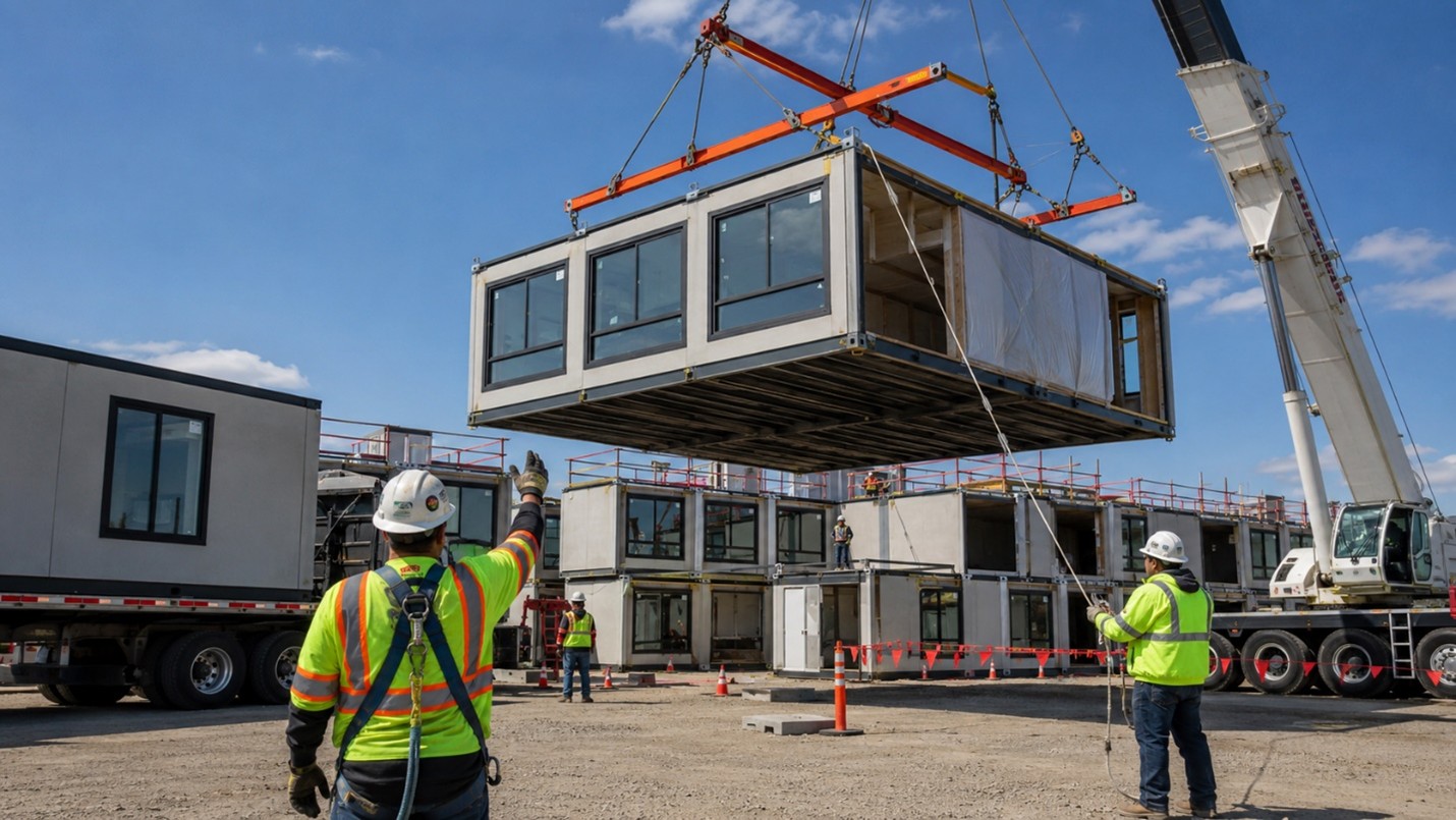 Modular construction safety project