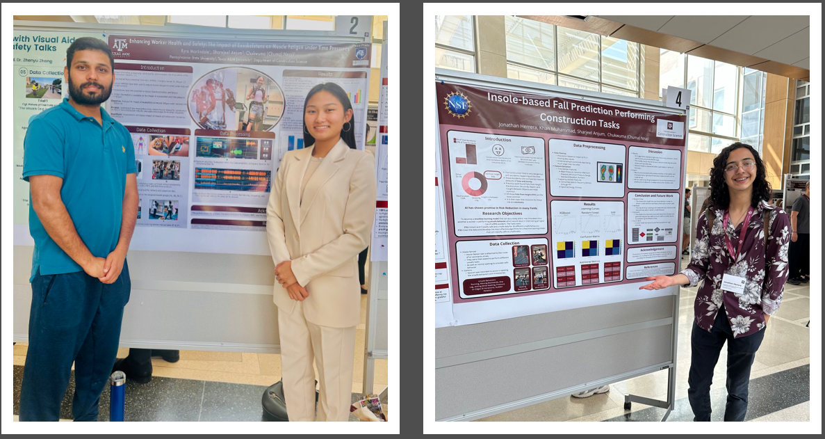 Kyra Martindale REU student 2024 CSCE Conference Canada Texas A&M